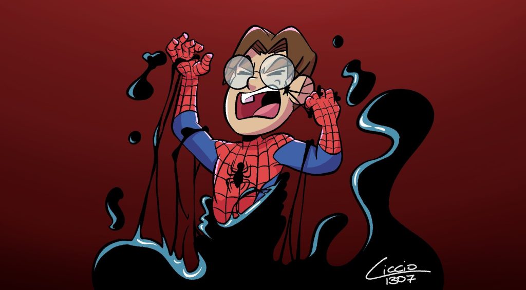 PETER PARKER E IL SIMBIONTE: UNA RELAZIONE SBAGLIATA