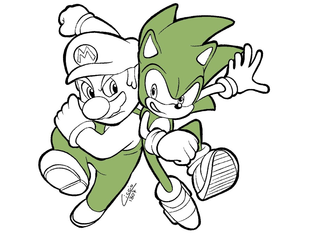 L’IDRAULICO E IL RICCIO BLU: DUELLO ALL’OMBRA DEL TUBO&nbsp;CATODICO