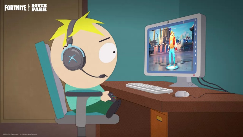 SOUTH PARK SBARCA IN FORTNITE: BUTTERS, PROFESSOR CHAOS E SKIN FOLLI IN ARRIVO NEL CAPITOLO&nbsp;7