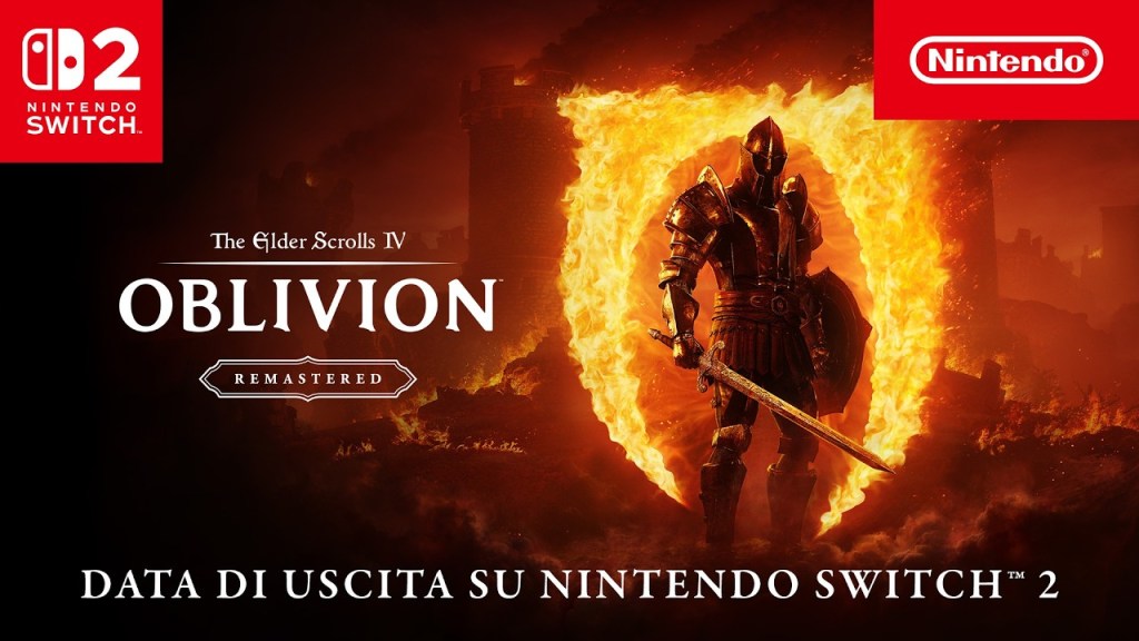 OBLIVION REMASTERED SU SWITCH 2 È UNA BOMBA CHE NESSUNO SI&nbsp;ASPETTAVA