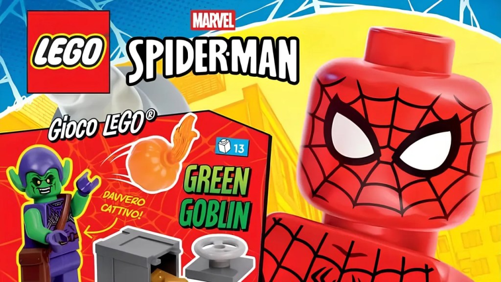 ATTENZIONE COLLEZIONISTI: GREEN GOBLIN SBARCA IN EDICOLA CON UNA MINIFIGURE LEGO&nbsp;IMPERDIBILE